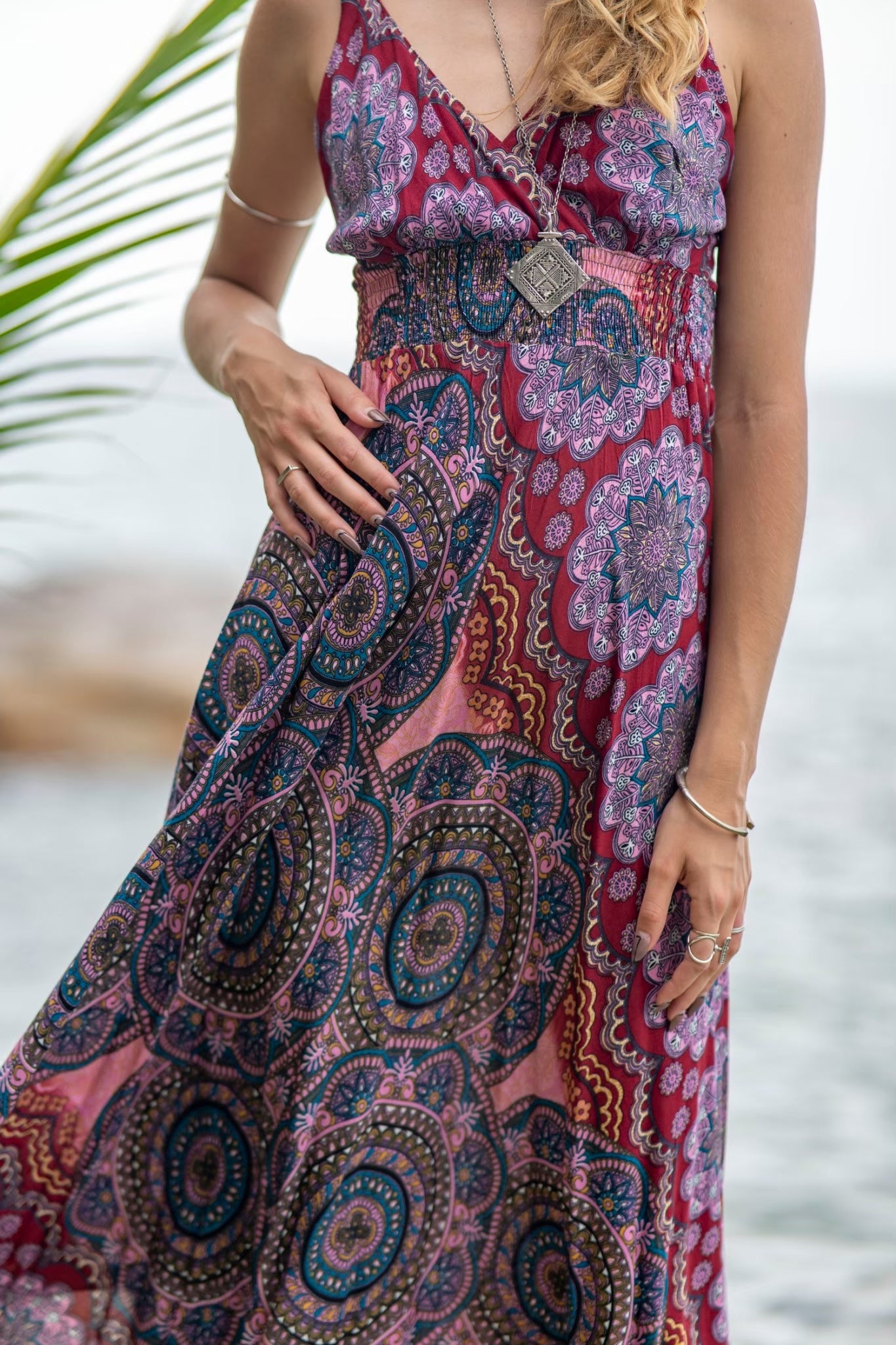 Flower Mandala Catherine Dress