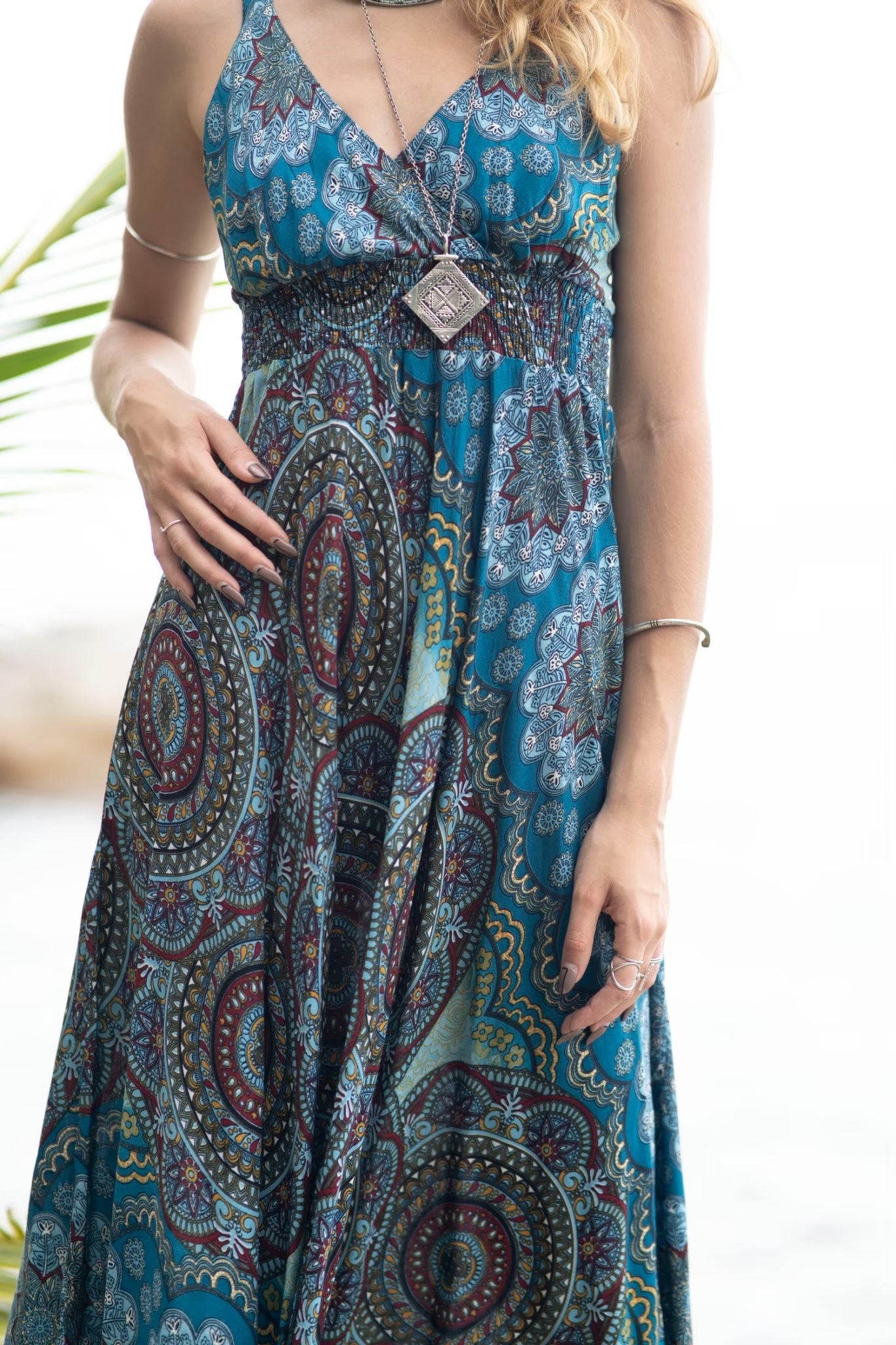 Flower Mandala Catherine Dress