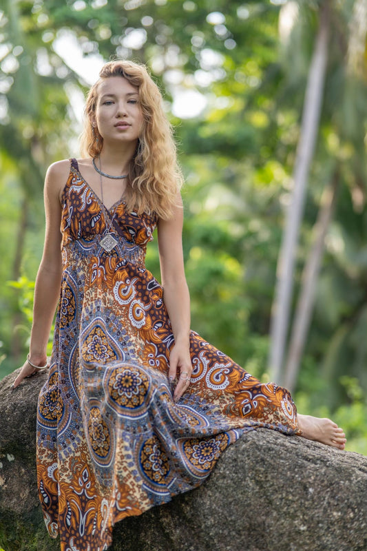 Trident Mandala Catherine Dress